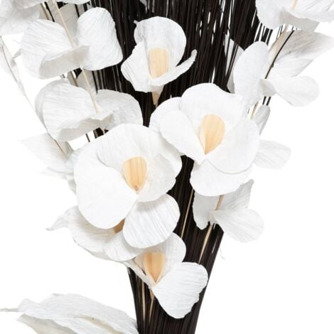 Vaso per orchidee finte, bianco - Atmosphera, créateur d'intérieur