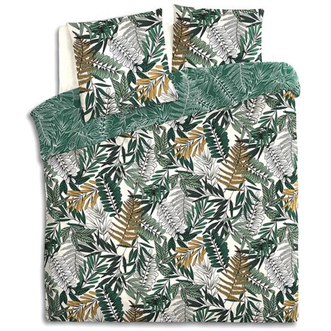 Set di biancheria da letto tropik in cotone 240x220cm - Atmosphera créateur d'intérieur
