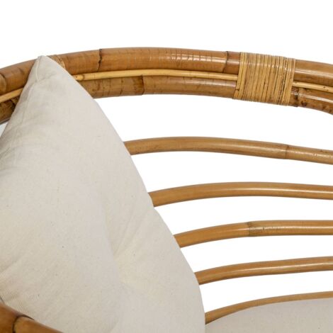 ATMOSPHERA CREATEUR D'INTERIEUR - Poltrona Da Bar Marlo Beige - Altezza 101 Cm, Seduta Comoda - 2