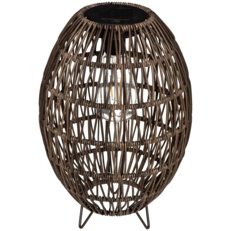 Lampada solare ravi beige h32cm - Atmosphera créateur d'intérieur (1/3)