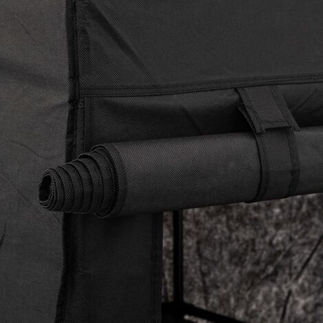 Bo-Camp Tavolino/Armadio Pieghevole 80x40x68cm - Leggero E Pratico