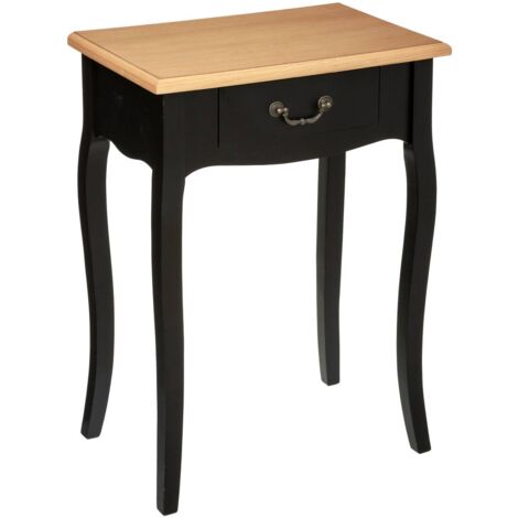 Comodino chrysa nero h65,5cm - Atmosphera créateur d'intérieur
