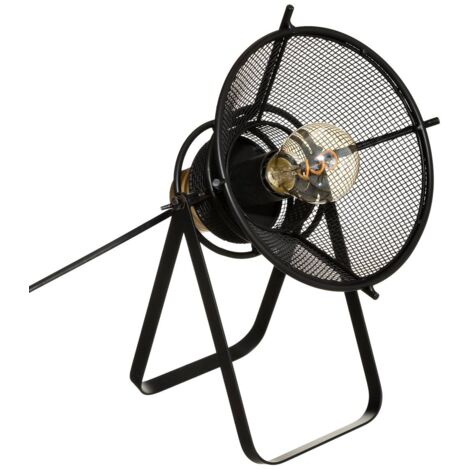Lampada rodo in metallo nero h31cm - Atmosphera créateur d'intérieur (1/3)