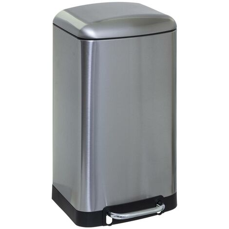Cestino a pedale 30l ariane in acciaio inox - 5five