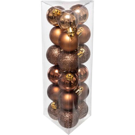 Set di 18 palline d.3cm bronzo - Atmosphera créateur d'intérieur