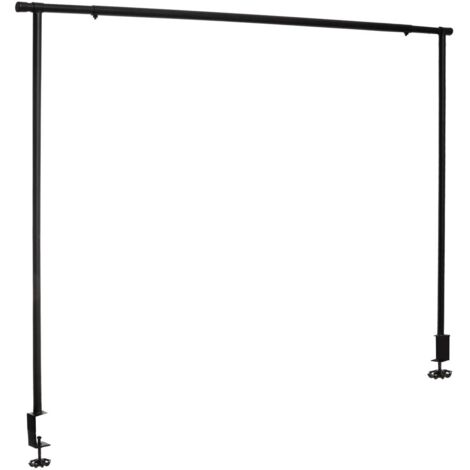 Atmosphera Barra Decorativa Nera 100-200 cm