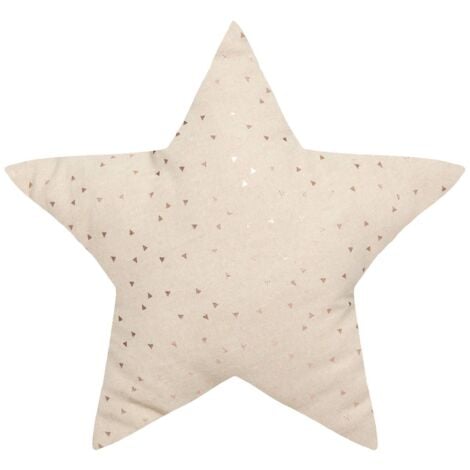 Cuscino per bambini berlingot stella beige 40x40cm - Atmosphera