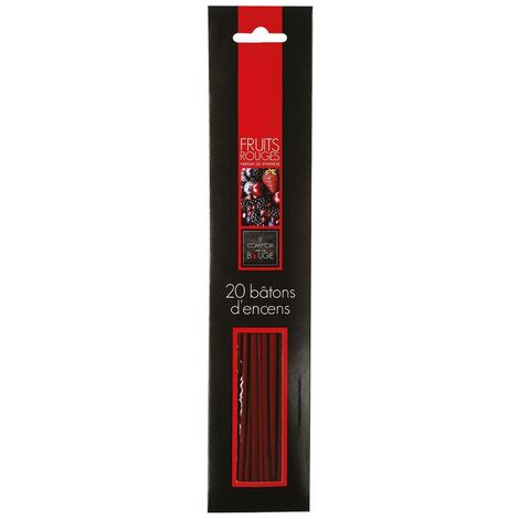 Confezione da 20 bastoncini d incenso ai frutti rossi H25cm - Atmosphera créateur d'intérieur