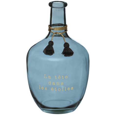Vaso dame jeanne gypsy in vetro h31cm - Atmosphera créateur d'intérieur