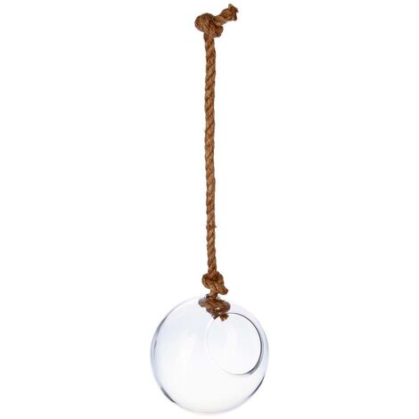 Vaso a sfera amia in ceramica bianca h28cm - Atmosphera créateur d'intérieur