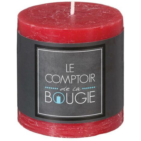 Candela rossa rustica 220g - Atmosphera créateur d'intérieur
