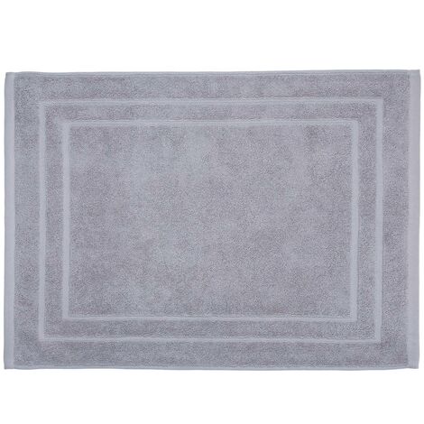 Tappeto da bagno in cotone grigio taupe 50x70cm - Atmosphera créateur d'intérieur