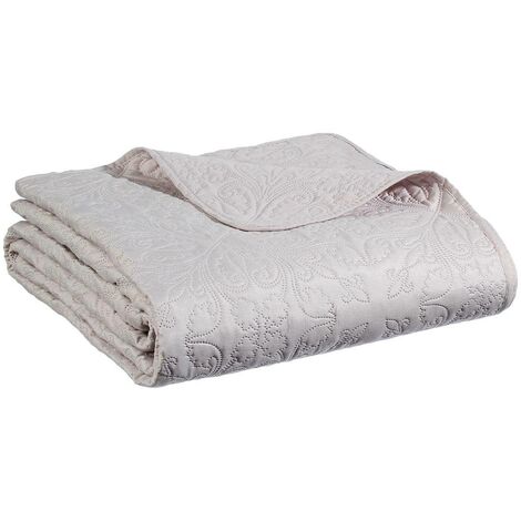 Atmosphera copriletto beige 240 x 260 cm trapuntato