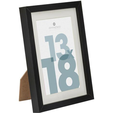 Cornice nera manu 13x18cm - Atmosphera créateur d'intérieur