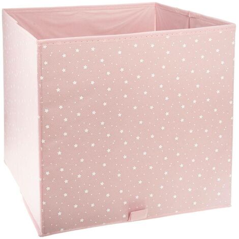 ATMOSPHERA CREATEUR D'INTERIEUR Cestino Morbido Bianco | 29x29 Cm, Contenitore In Tessuto Per Oggetti, Design Semplice E Moderno