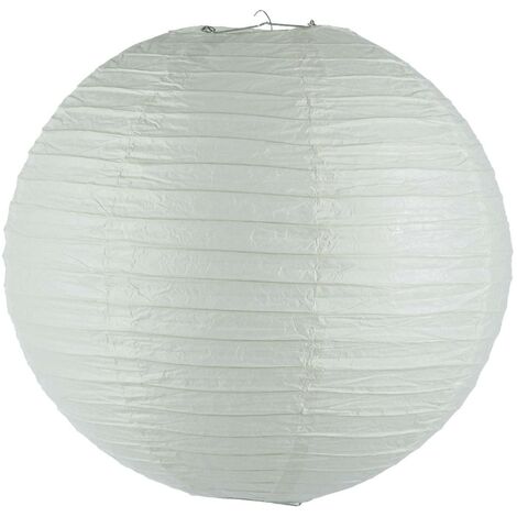 Lanterna a sfera di carta bianca D45cm - Atmosphera créateur d'intérieur