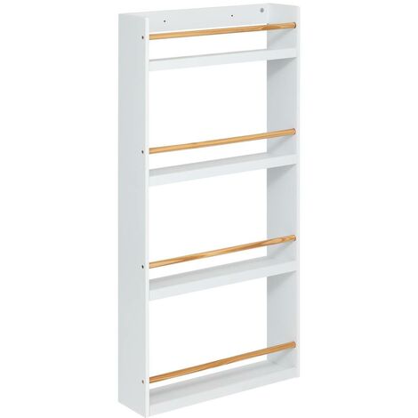 Biblioteca Montessori Atmosphera bianca 55x15x118 cm (1/5)