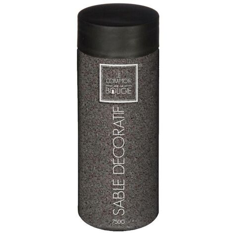 Sabbia decorativa nera 750g - sabbia decorativa nera, 750g, dimensioni ...