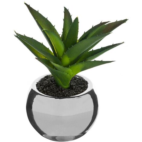 Vaso in ceramica vegetale verde H.15 - Modello f - Atmosphera créateur d'intérieur