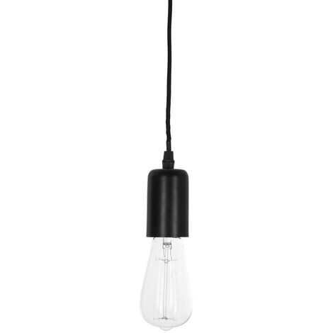 Ciondolo in metallo nero d5cm - Atmosphera créateur d'intérieur