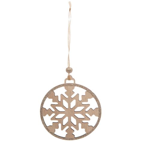 Albero di natale in legno fiocco rotondo - Feeric lights & christmas
