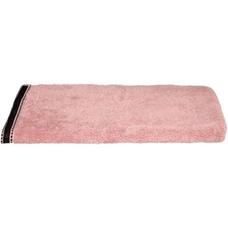 Asciugamano joia in cotone rosa 50x90cm - Atmosphera créateur d'intérieur