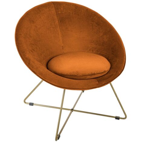 ATMOSPHERA CREATEUR D'INTERIEUR - Poltrona evan in velluto nero