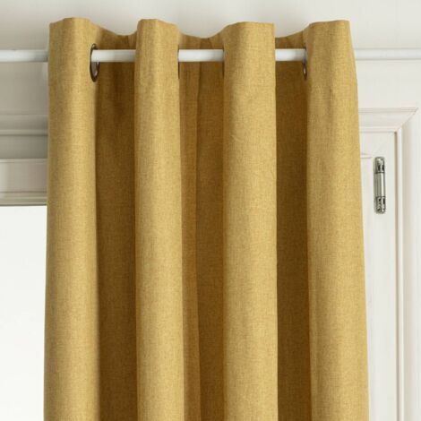 Tenda oscurante lua giallo senape 140x260cm - Atmosphera créateur d'intérieur