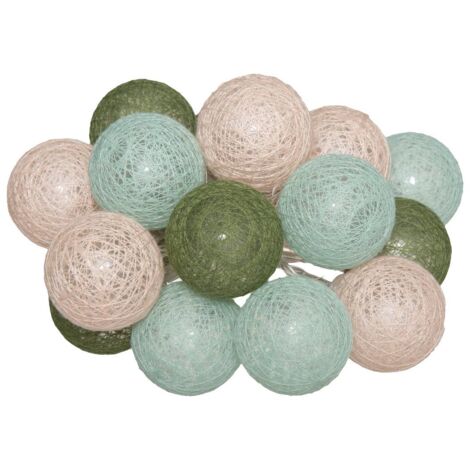 Ghirlanda led a batteria 16 palline army d3,5cm - Atmosphera créateur d'intérieur