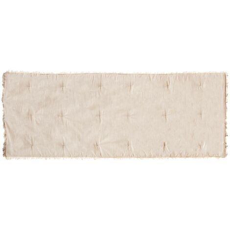 Materasso per sedute rivi bianco avorio 60x180cm - Atmosphera créateur d'intérieur