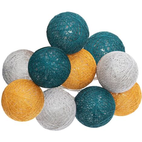 Ghirlanda led 10 palline tropicali d6cm - Atmosphera créateur d'intérieur