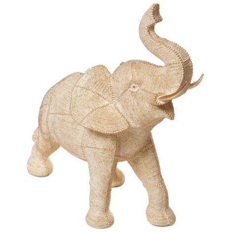 Statua Elefante In Legno | Emporio D'Oltremare