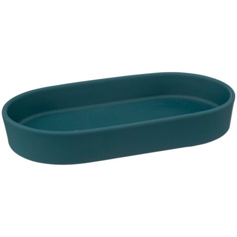 Vassoio in gres colorama, blu petrolio - 5five