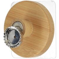 Porta sapone magnetico - metallo bambù - Tendance