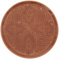 Piatto da dessert siena terracotta d20cm - Sg secret de gourmet
