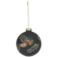 Palle di natale in vetro 90 modello medio apple pine 2 assortimenti - Feeric lights & christmas