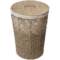 Cesto portabiancheria in canna 15l vannerie - 5five