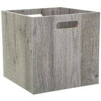 Cestino effetto rovere grigio mix n modul 31x31cm - 5five