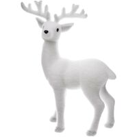 Decorazione natalizia, renna in piedi, H 47 cm - Atmosphera créateur d'intérieur