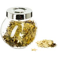 Vaso di accessori per la decorazione della tavola in oro lucido - Etoile - Feeric lights & christmas