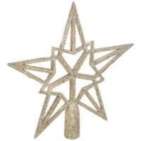 Crest star sequin 20 cm oro - Feeric lights & christmas