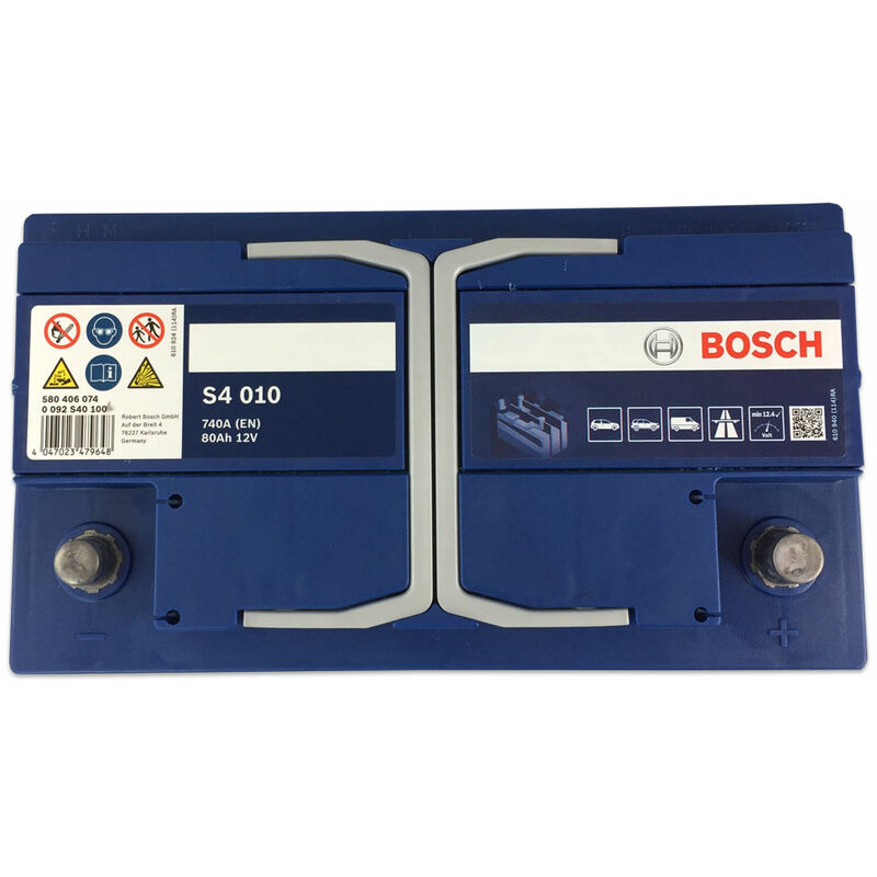 Neuwertige Bosch Autobatterie 12V 80Ah S4 010 in Baden-Württemberg - Ulm, Ersatz- & Reparaturteile