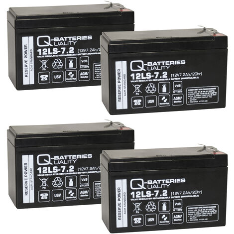 Q-Batteries Start-Stop EFB Autobatterie EFB70 12V 70Ah 600A inkl