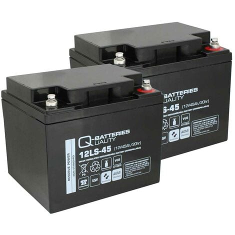 Ersatzakku für Brandmeldezentrale Bosch FPP-5000 2 x AGM Batterie 12V ...