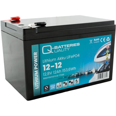 Q-Batteries Lithium Wohnmobilbatterie 12-150 12,8V 150Ah 1920Wh