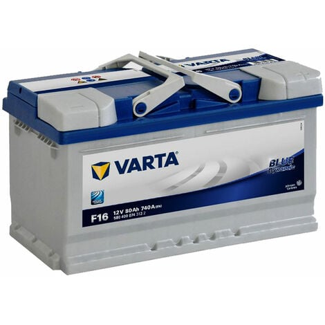 VARTA F16 Blue Dynamic 12V 80Ah 740A Autobatterie 580 400 074 inkl