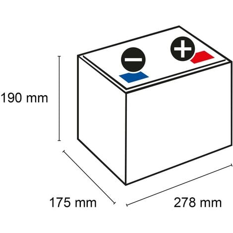 Exide EL700 Start-Stop EFB 12V 70Ah 720A Autobatterie Inkl. 7,50€ Pfand