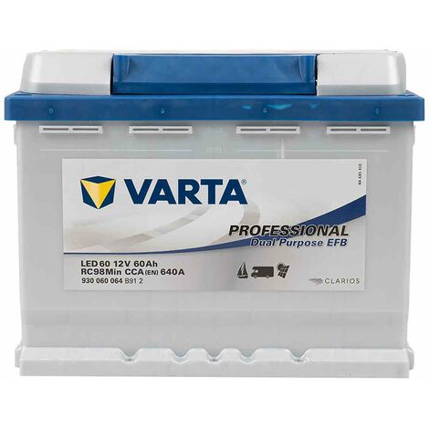 Varta LED60 Professional EFB 12V 60Ah 640A 930 060 064 B91 2 inkl. 7,50€