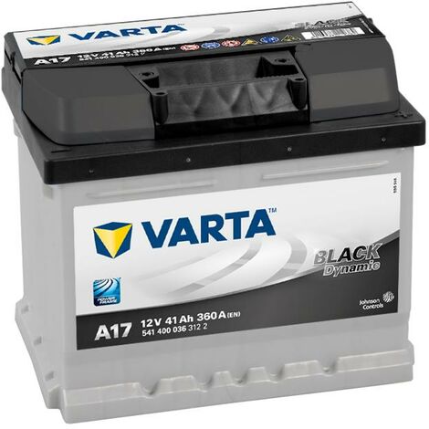 VARTA A17 Black Dynamic 12V 41Ah 360A Autobatterie 541 400 036 inkl. 7,50 €  Pfand