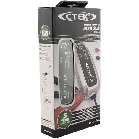 CTEK MXS 5.0 Batterie Ladegerät für Blei Akku 12V 5A für Bleiakkus, Ladegeräte, Boot, Batterien für